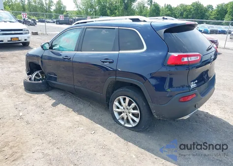 2015 Jeep Cherokee Limited from USA, damaged, VIN 1C4PJMDSXFW682034